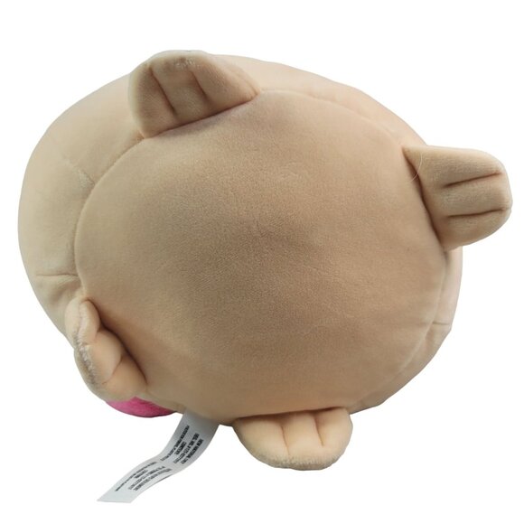 Pikmi Pops Dog Plush Tan 7.5" Floppy Ears Embroid Round Soft Squishy Puppy 2017 - Picture 7 of 9